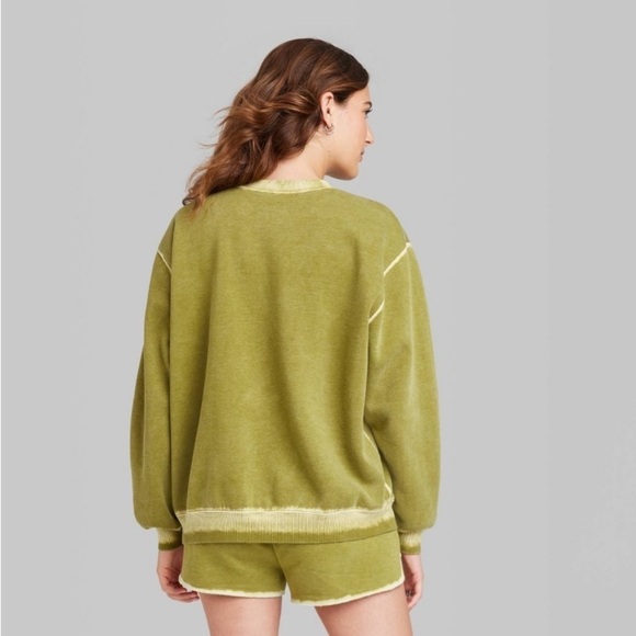 Women's Oversized Sweatshirt - Wild Fable
Green new - Picture 3 of 7